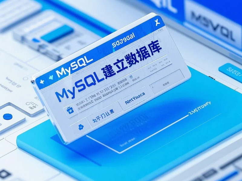 MySQL怎么建立数据库和表