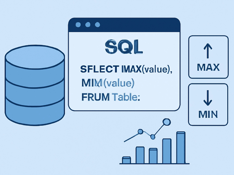 SQL语句查询最大值和最小值的函数